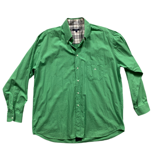 Burberry London Green Nova Check Shirt (L)