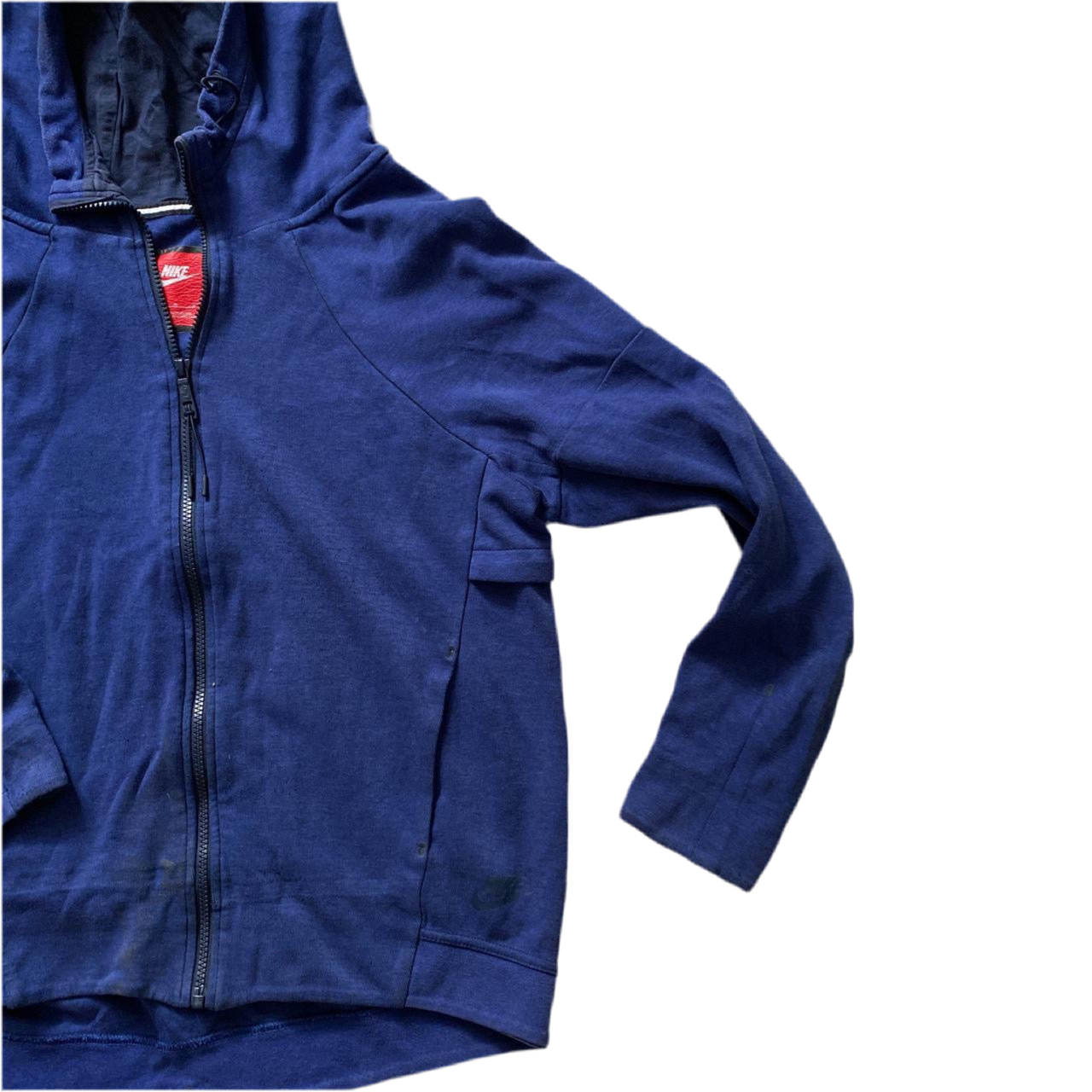 Nike Swoosh Tech Navy Hoodie (L)