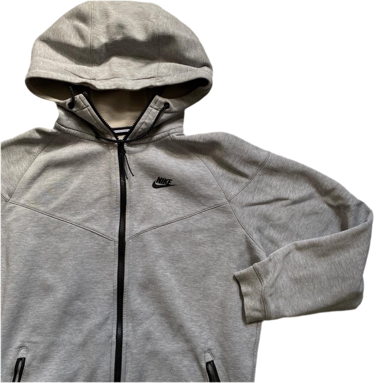 Nike Tech Fleece Grey Hoodie (L)