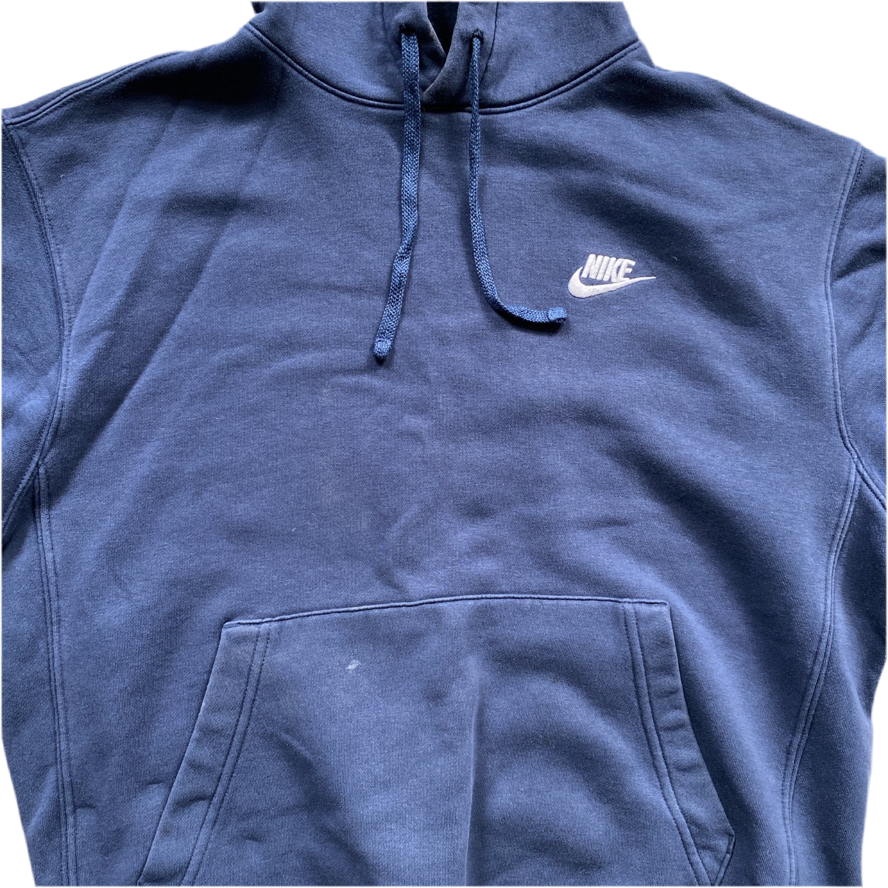 Nike Swoosh Navy Hoodie (S)