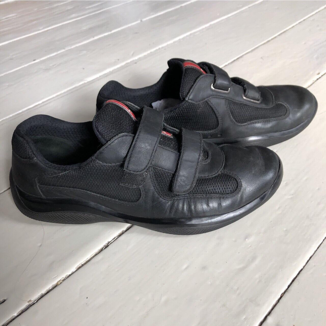 Prada Americas Cup Black Strap Up