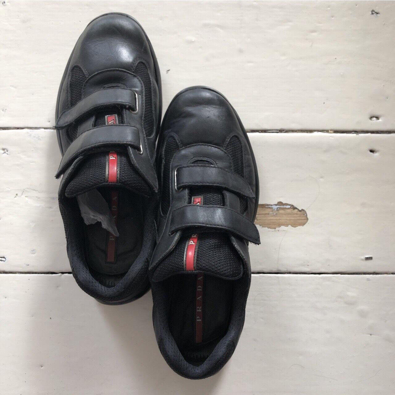 Prada Americas Cup Black Strap Up