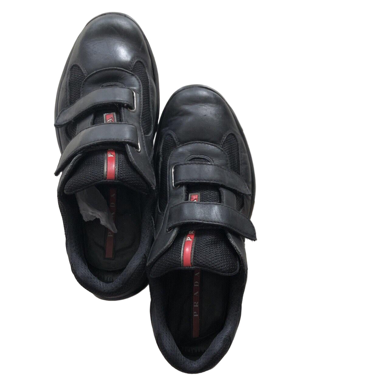 Prada Americas Cup Black Strap Up (UK 7.5)