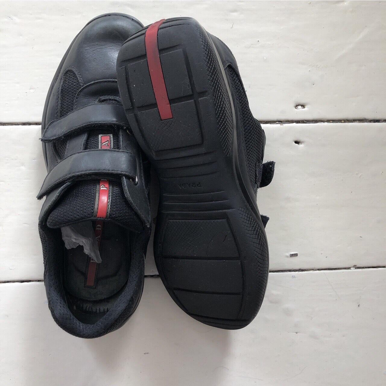 Prada Americas Cup Black Strap Up