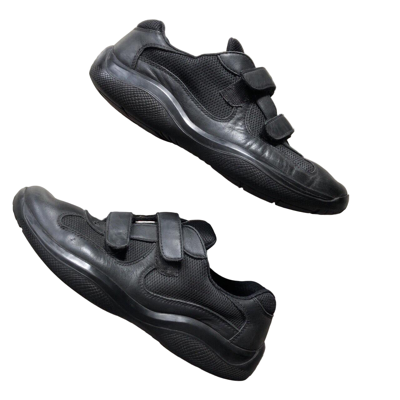 Prada Americas Cup Black Strap Up (UK 7.5)
