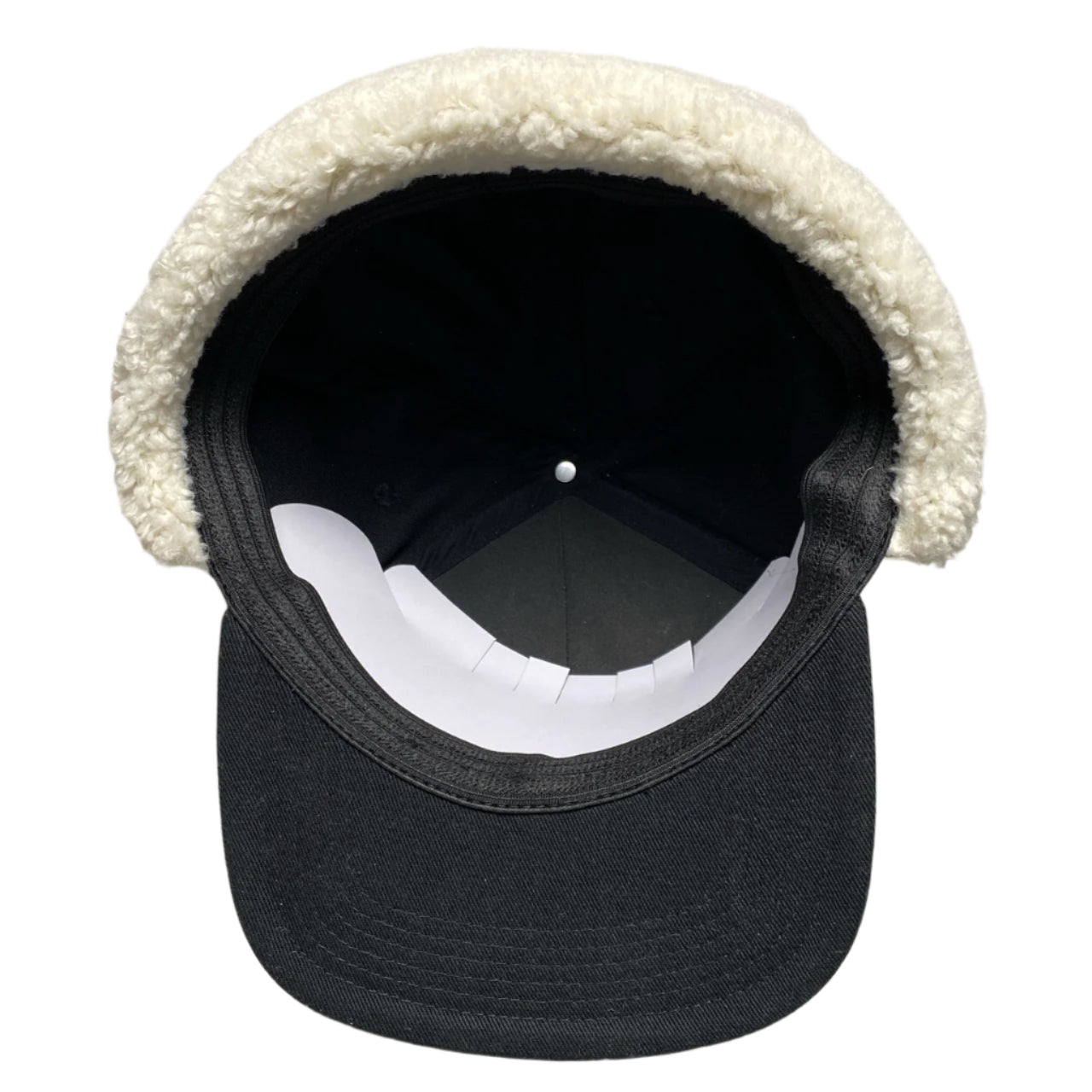 W9 Black and White Dog Ear Trapper Hat