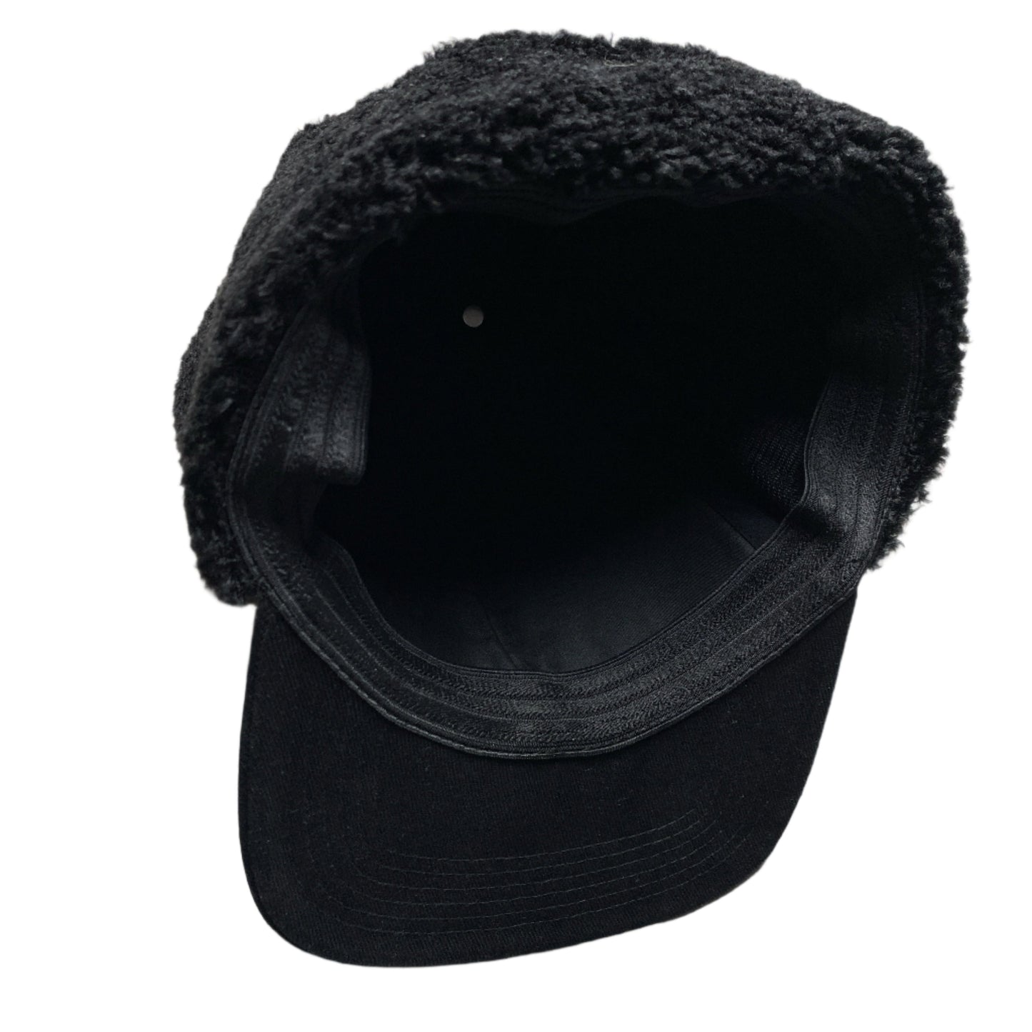W9 Triple Black Dog Ear Trapper Hat