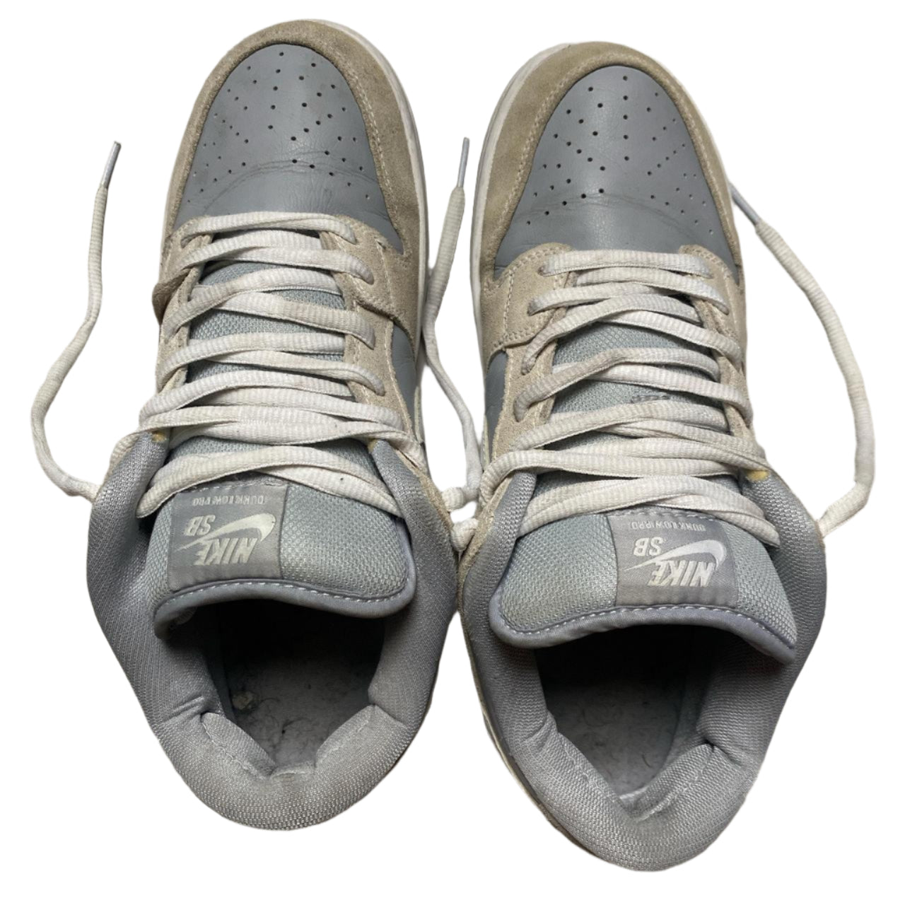 Nike Dunk Low Grey and White (UK 9.5)