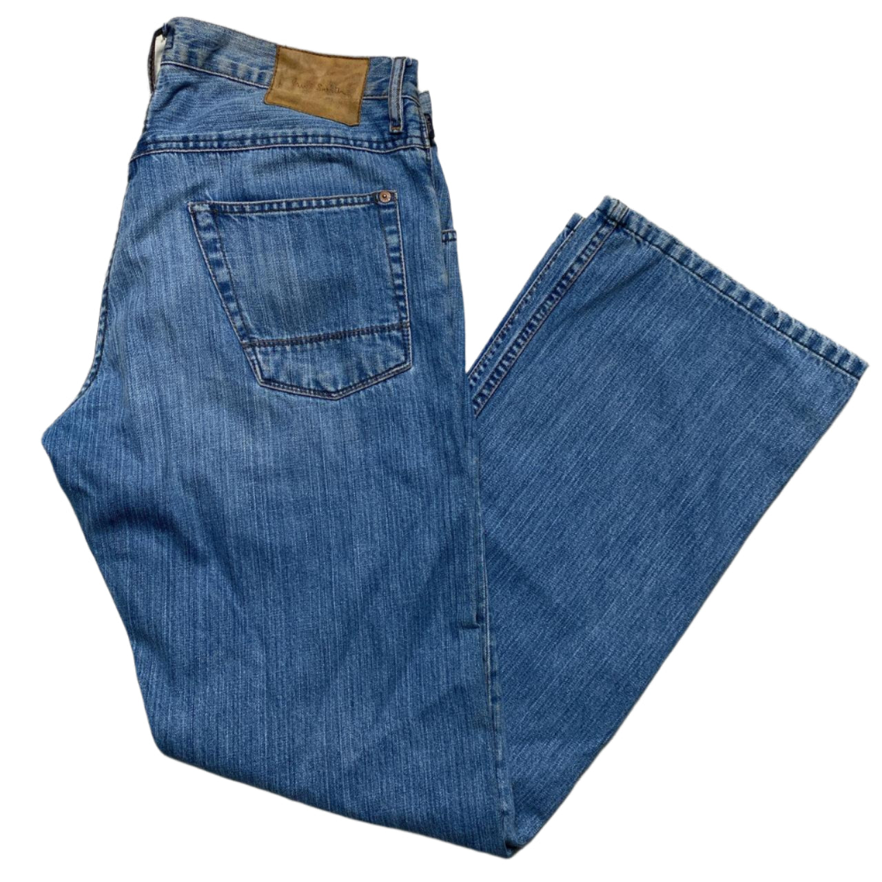 Paul Smith Vintage Baggy Light Blue Jeans (34W)