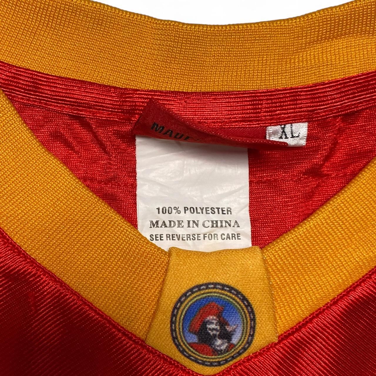 Captain Morgan Vintage y2k Red and Yellow Jersey (XL)