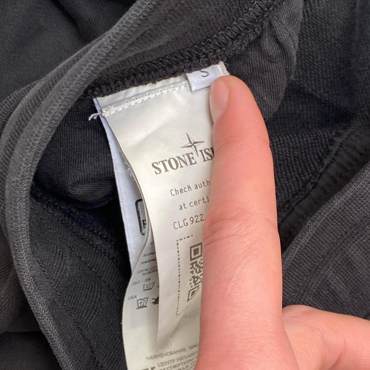 Stone Island Black Cargo Joggers (S)