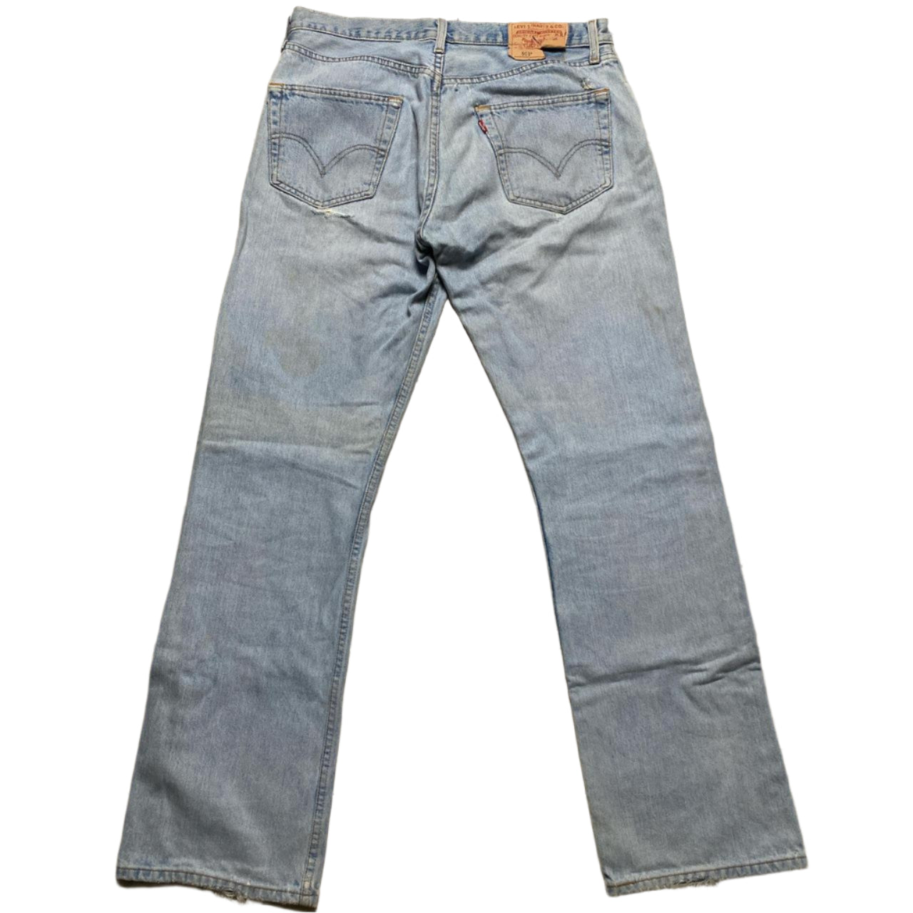 Levis 501 Distressed Vintage Jeans (W 32)