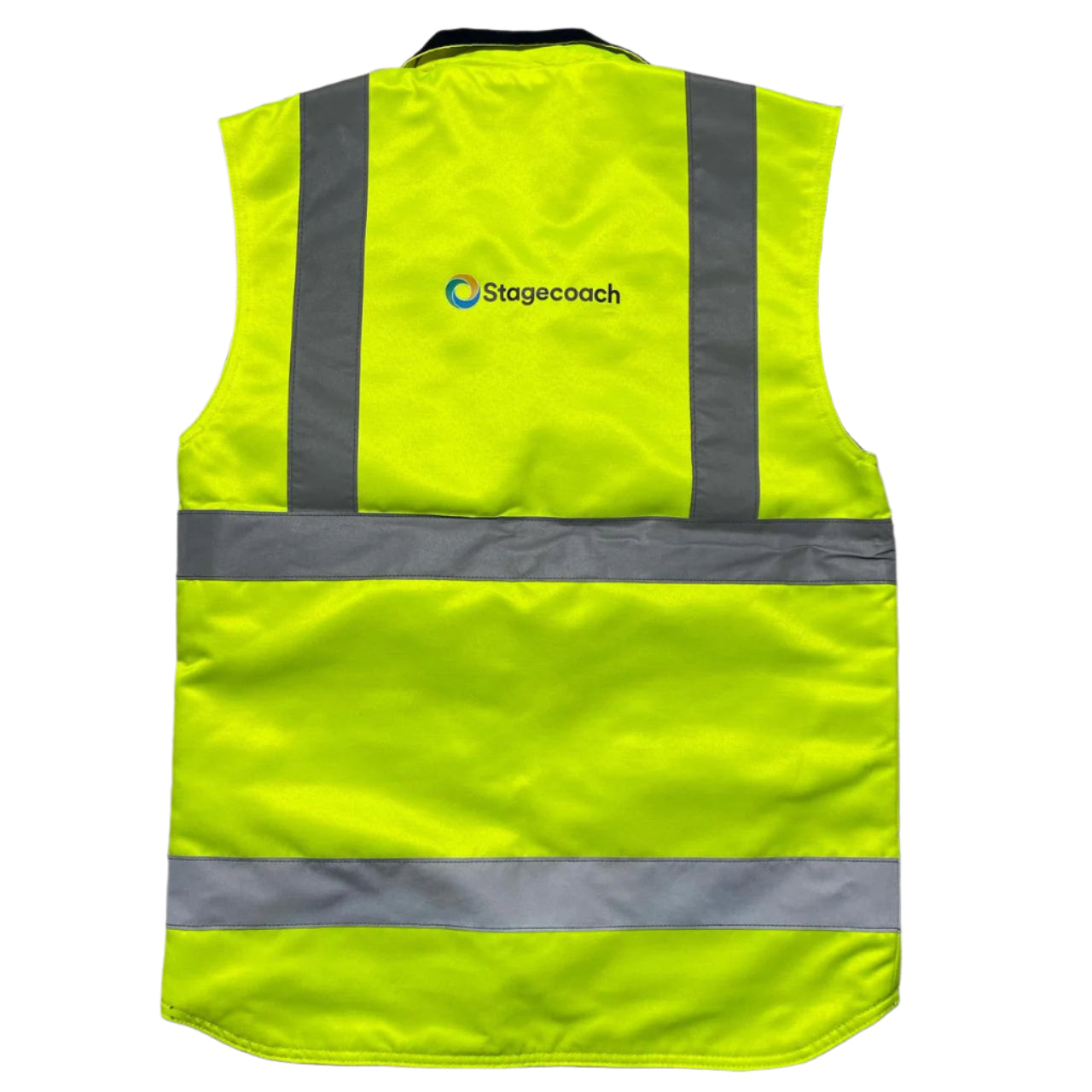 Stagecoach Bus Reflective Navy Gilet (S)