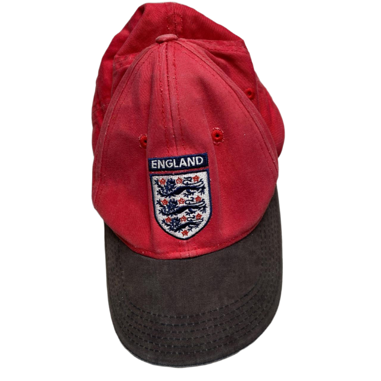 England Umbro Vintage Red and Black Cap