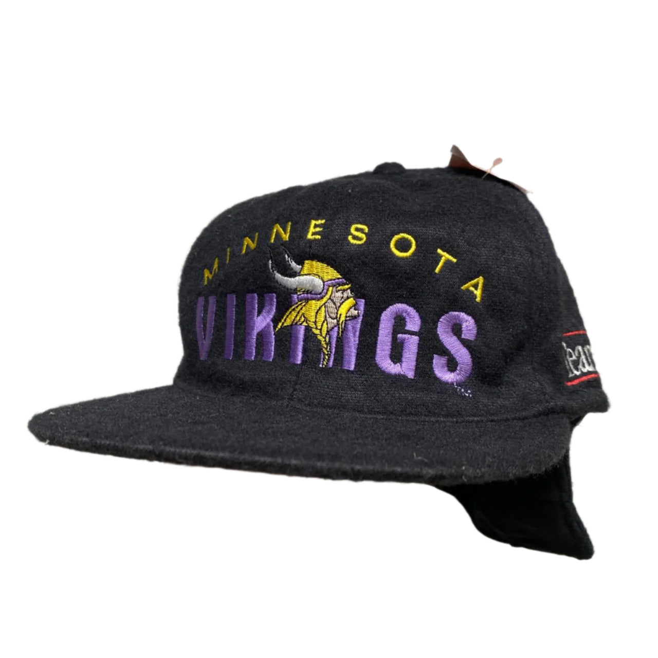 Minnesota Vikings Vintage 90’s Wool Fitted Dog Ear Flap Hat
