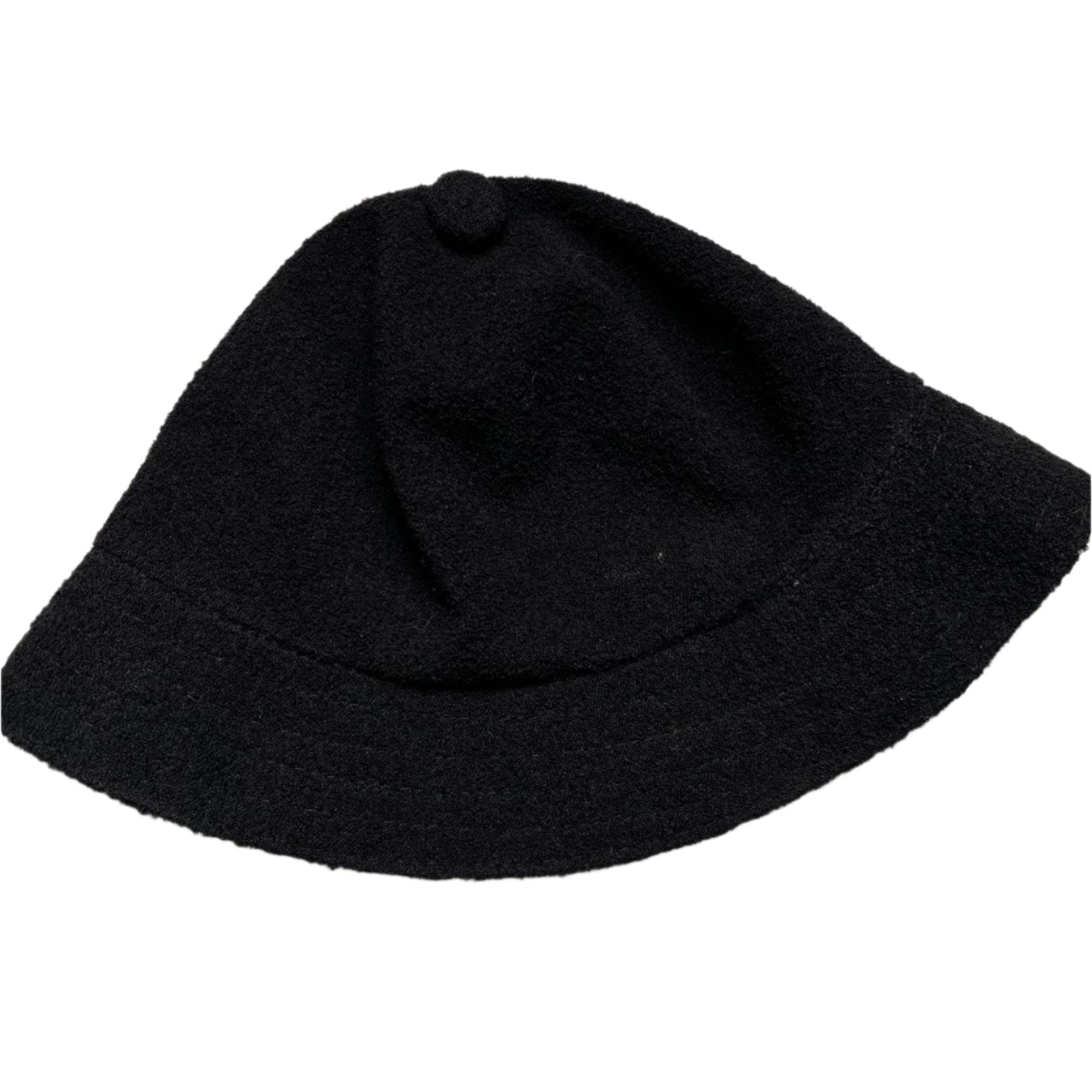 Kangol Black and White Towelling Bucket Hat