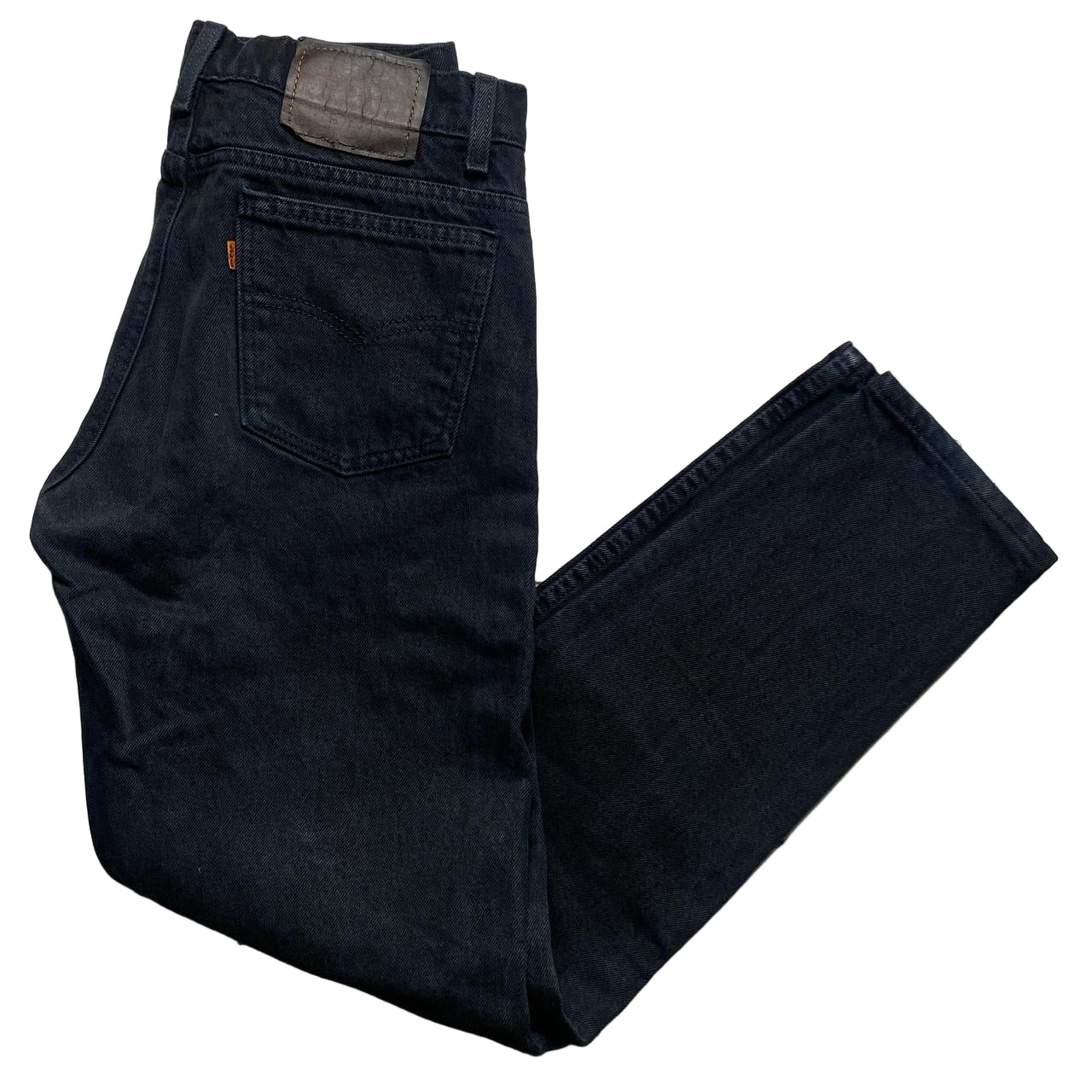 Levis 505 Black and Orange Vintage Made in USA Jeans (32W)