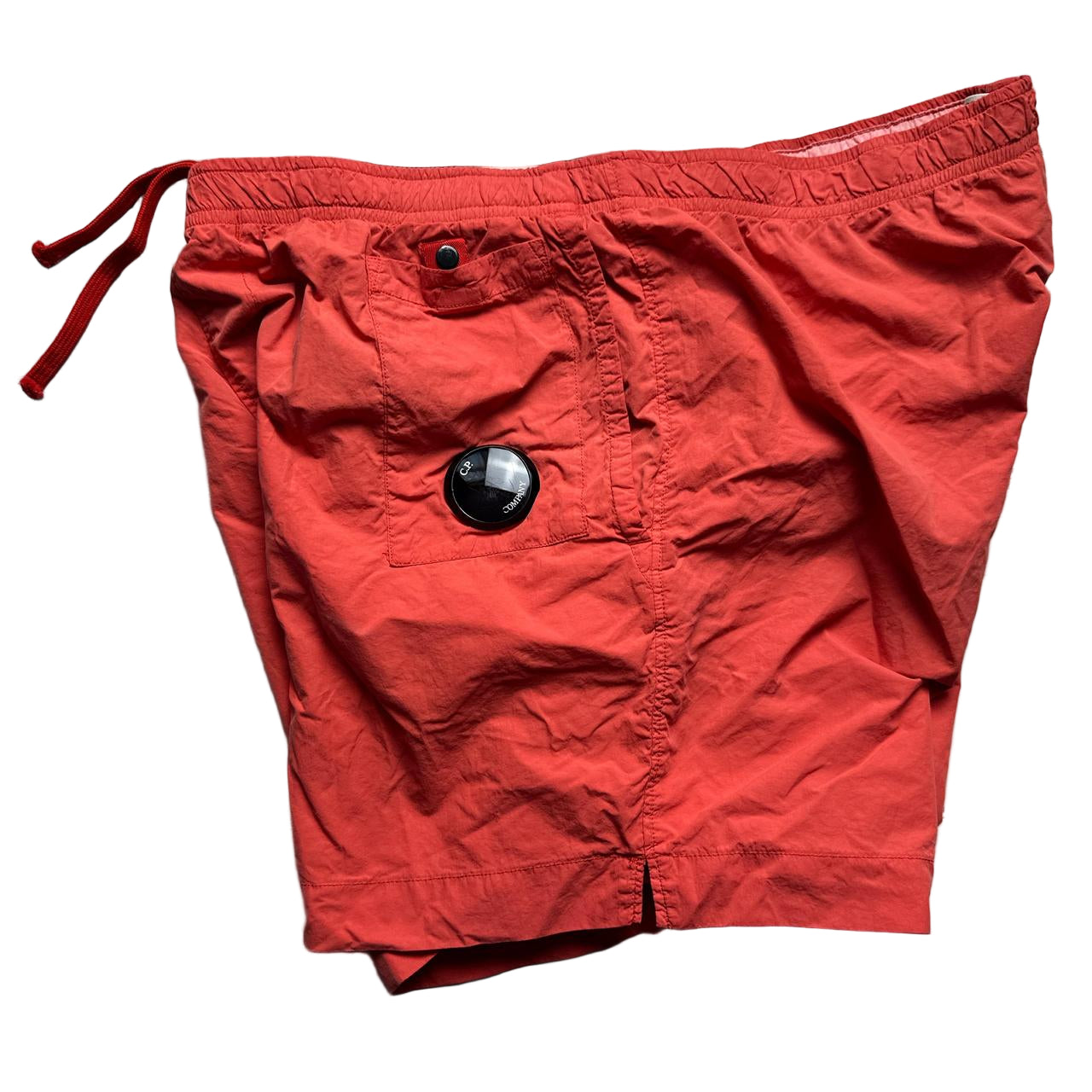 CP Company Salmon Pink Orange Swim Shorts (S)