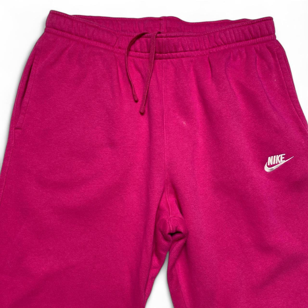 Nike Pink and White Womens Joggers