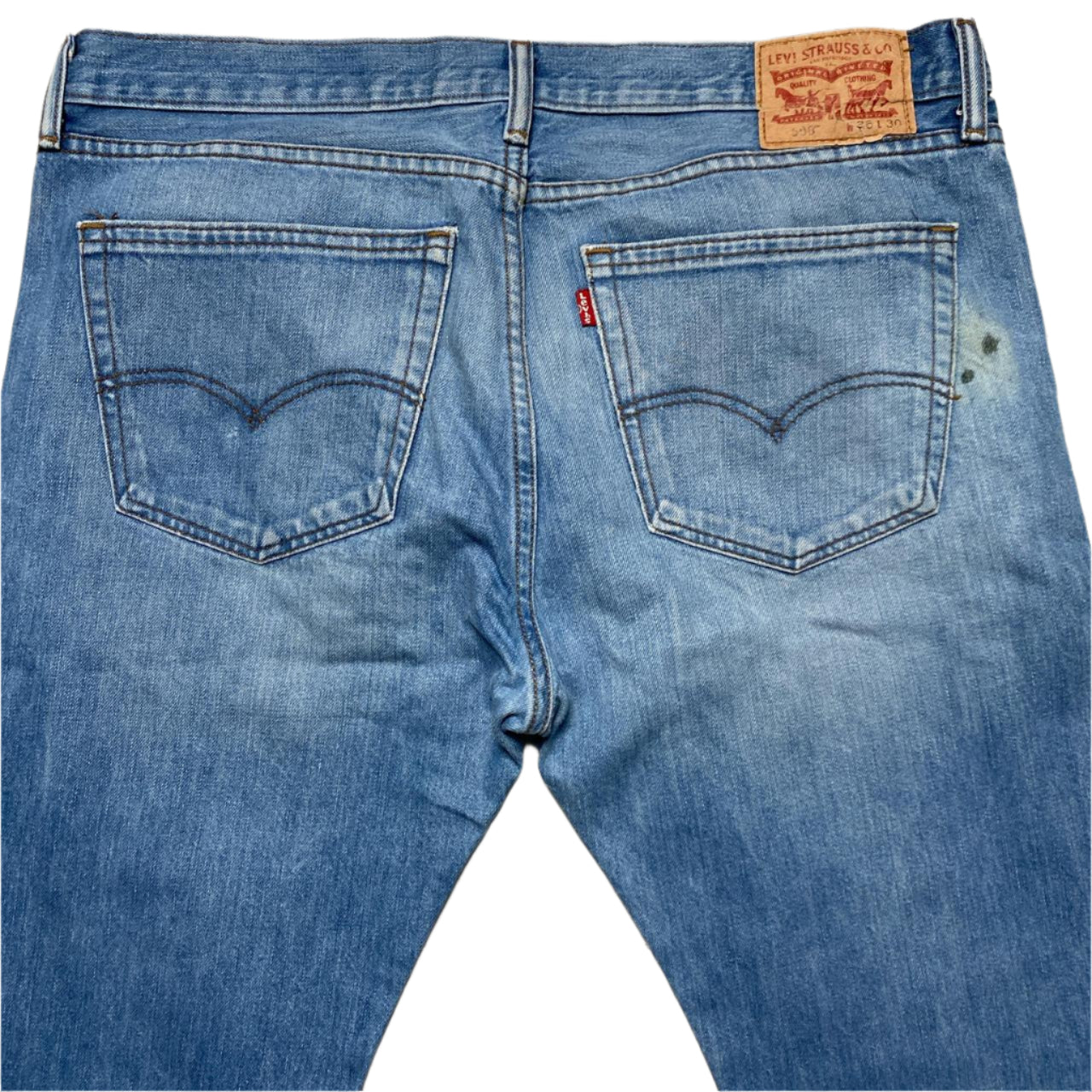 Levis 508 Baggy Light Blue Jeans (W 36)