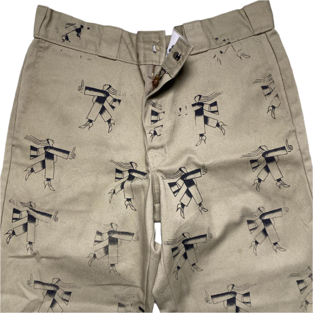 Dickies All Over Woman Print Chino Trousers (32W)