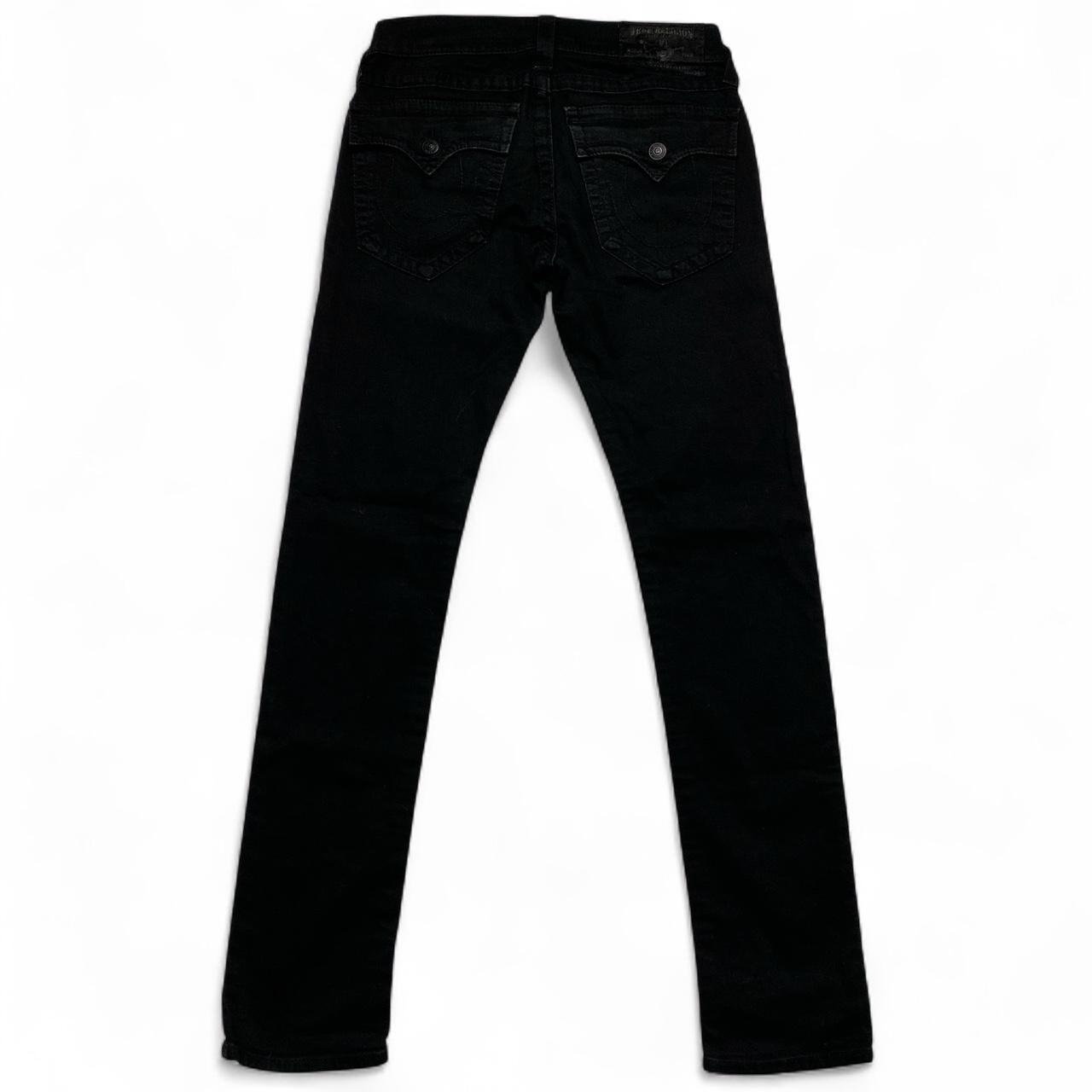 True Religion Zach Black Slim Jeans (30W)