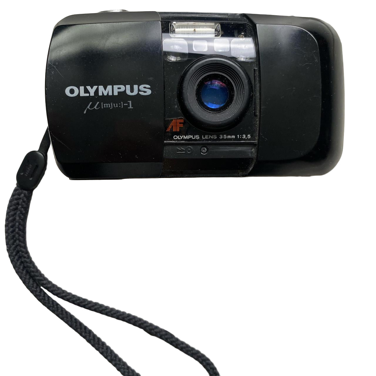 Olympus Mju I 1 Black Vintage Film Camera