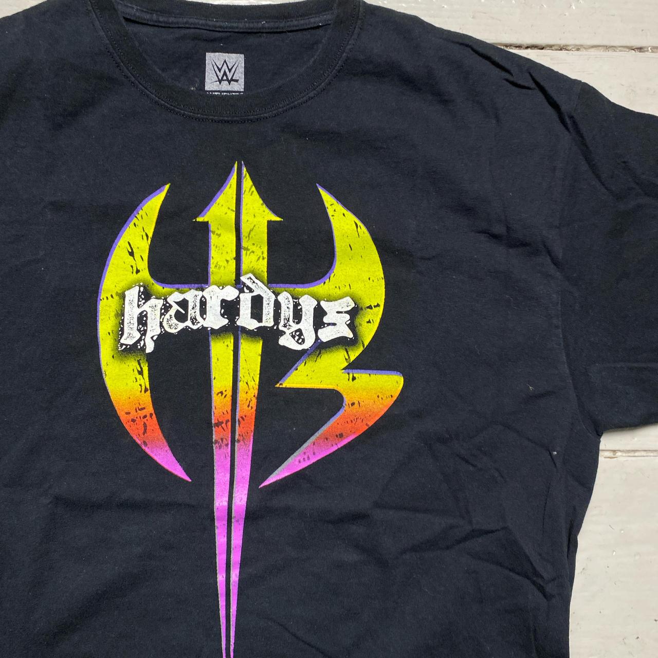 Hardys Hardy Boyz Jeff Hardy Matt Hardy WWE Vintage Black T Shirt (XL)