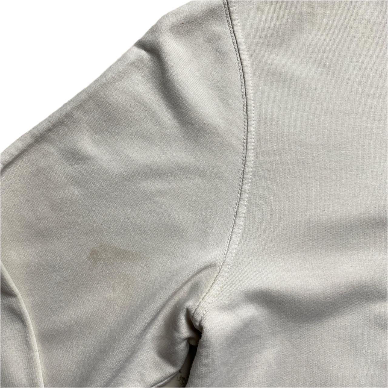 Stone Island Marina Vintage Cream White Long Sleeve Thin Jumper (XL)