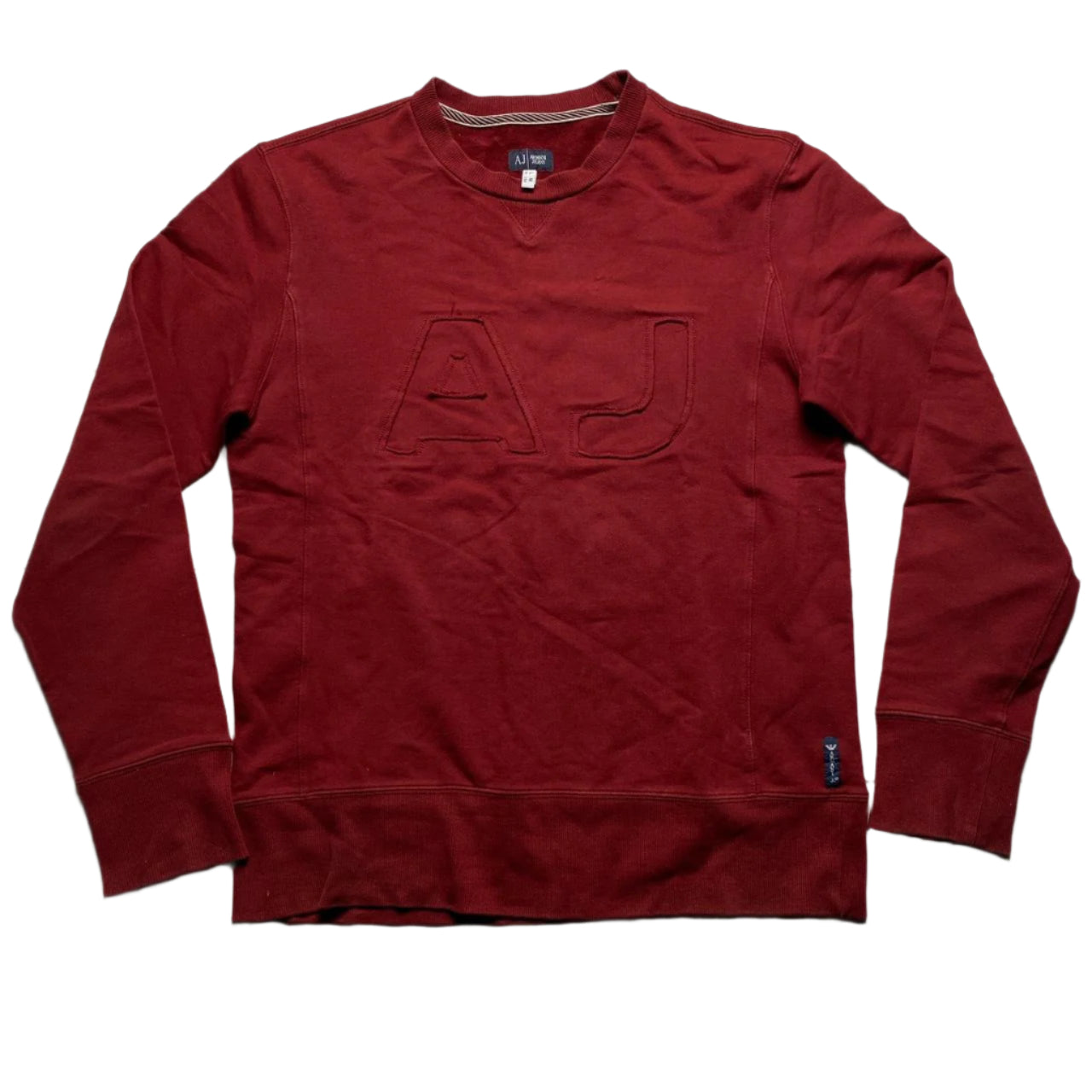 Armani AJ Jeans Burgundy Red Jumper (L)