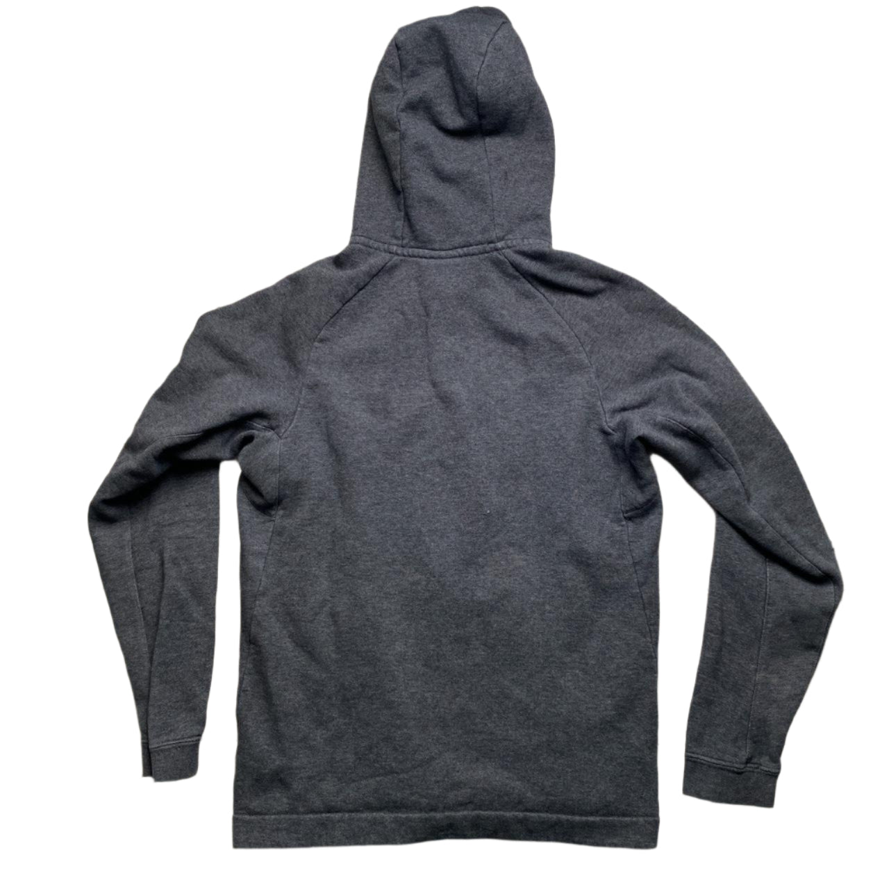 Nike Box Log Grey Black and White Swoosh Hoodie (S)