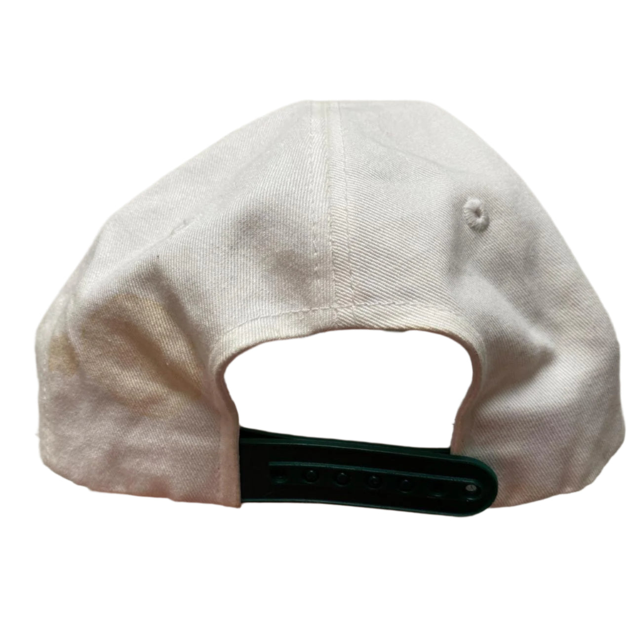 Have a Good Time White Green and Yellow Smiley Cap