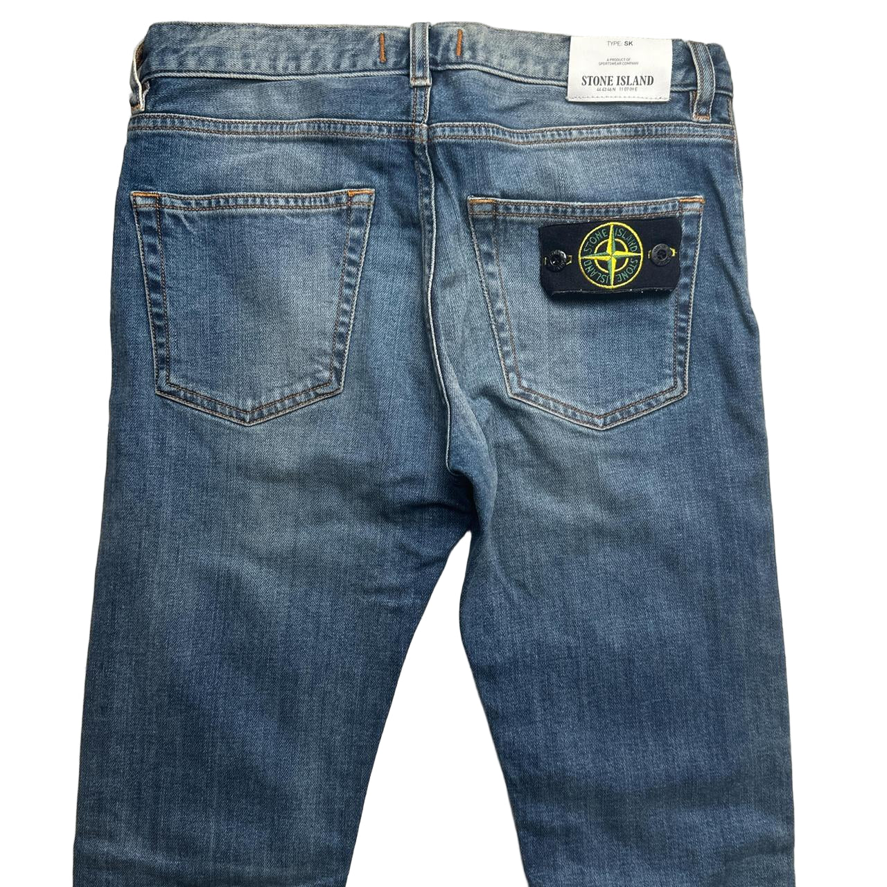 Stone Island Junior Slim Light Blue Jeans (Age 14)