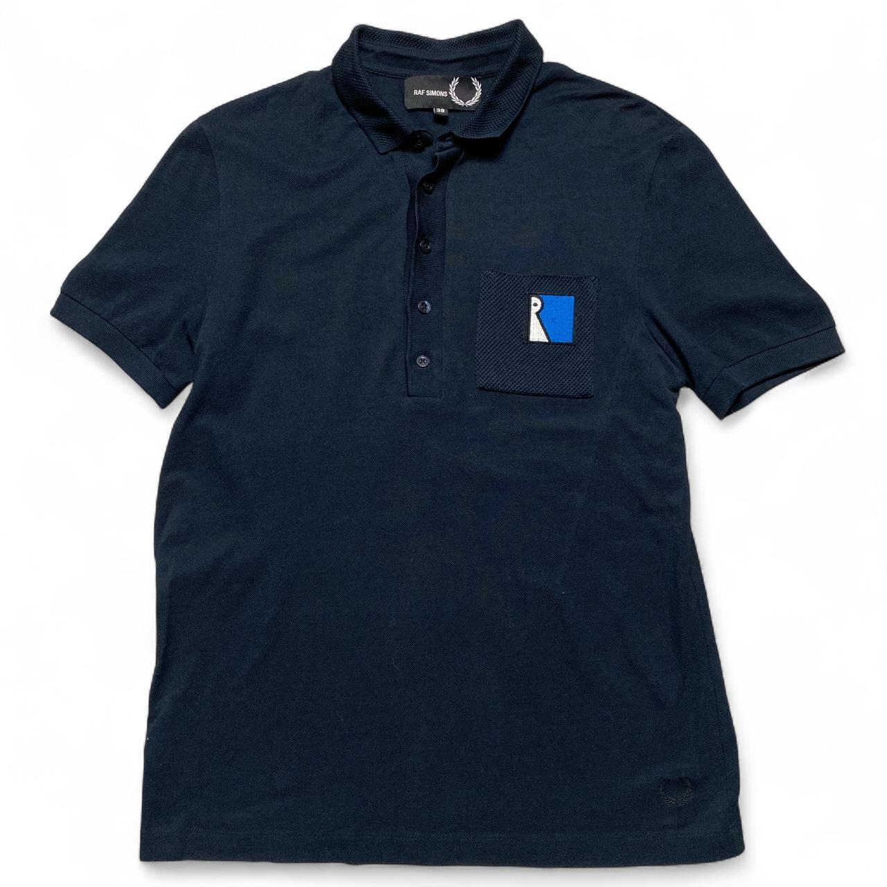 Raf Simons Fred Perry Navy Polo Shirt (M)