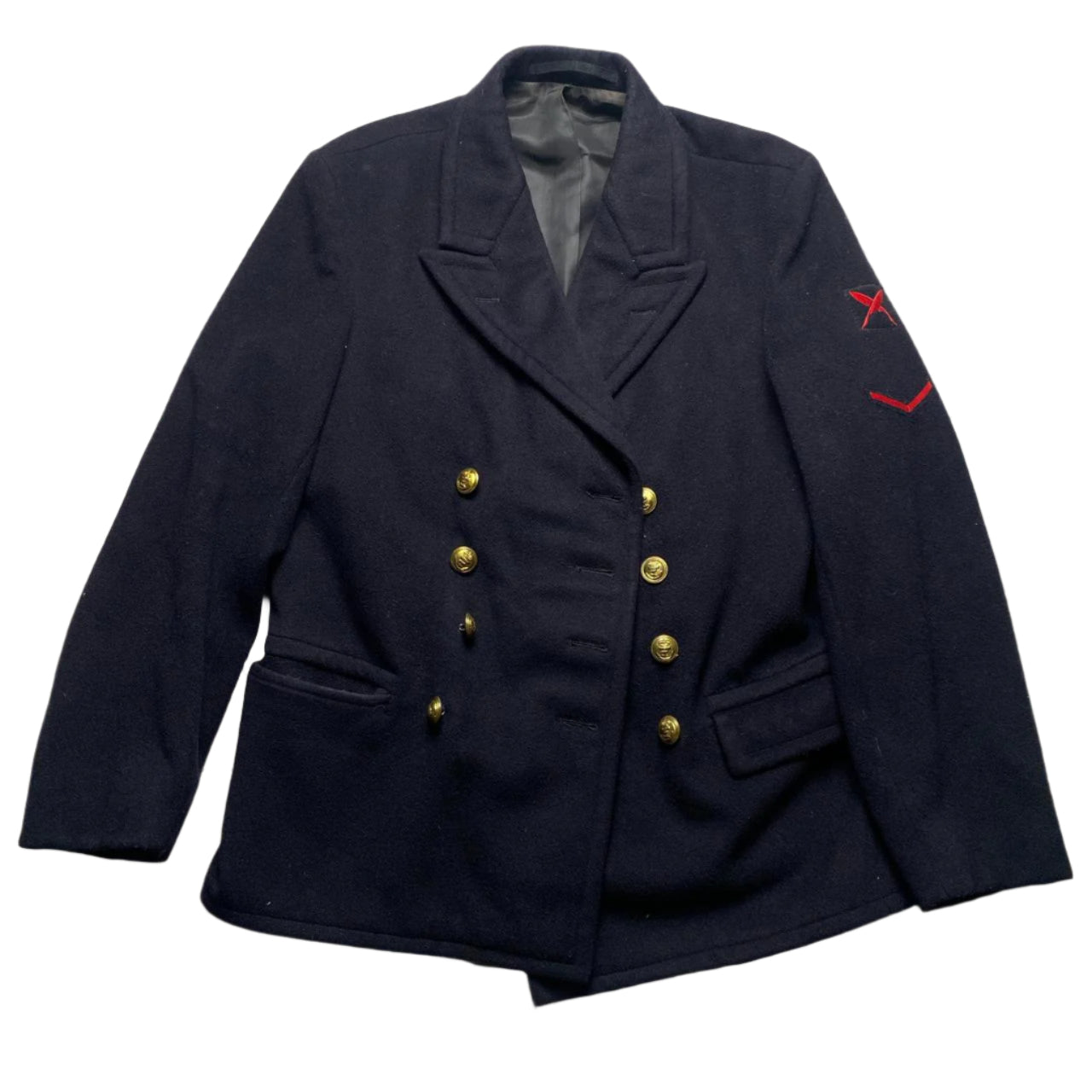 Vintage 1960’s Sailing Naval Peacoat (L)