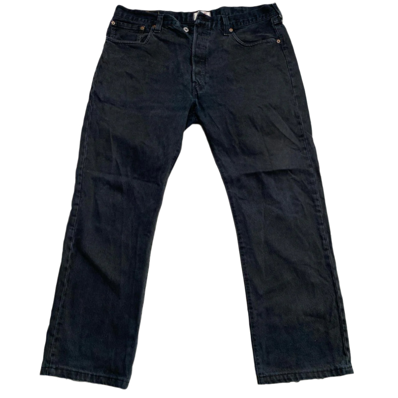 Levis 501 Black Baggy Jeans (38W)