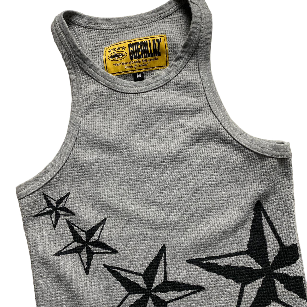 Corteiz 4 Stars Tank Crop Tops Vest (S/M)