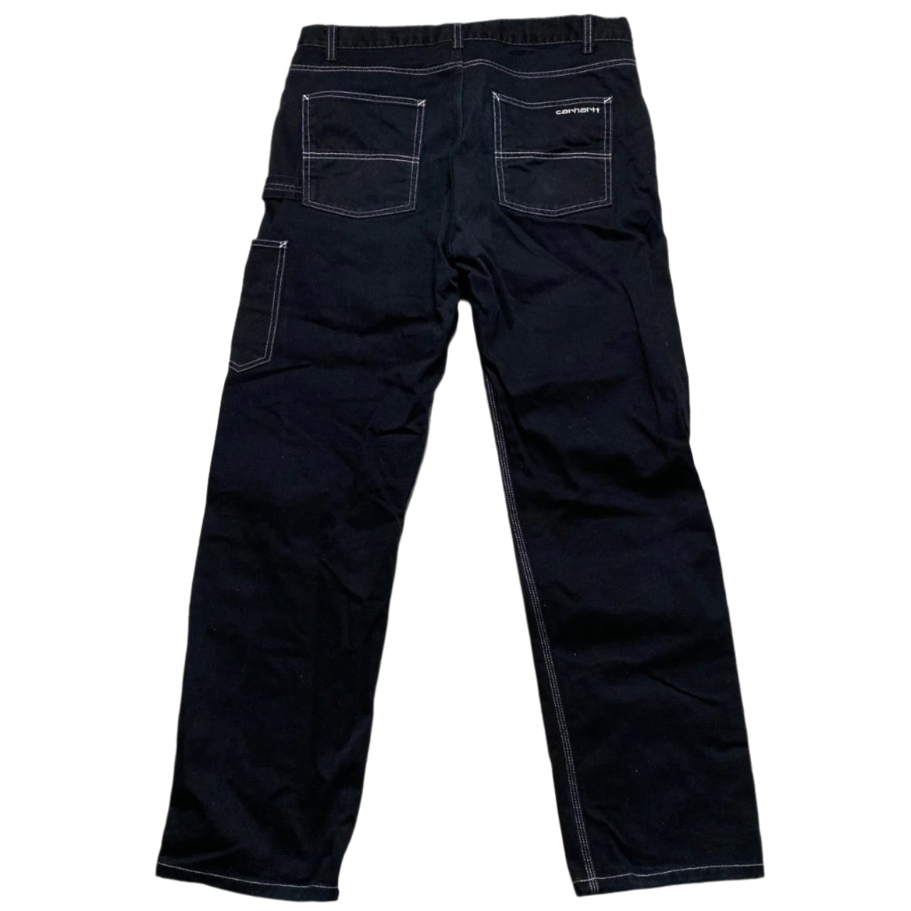 Carhartt WIP Double Knee Pant Cargo Black Trousers (34W)