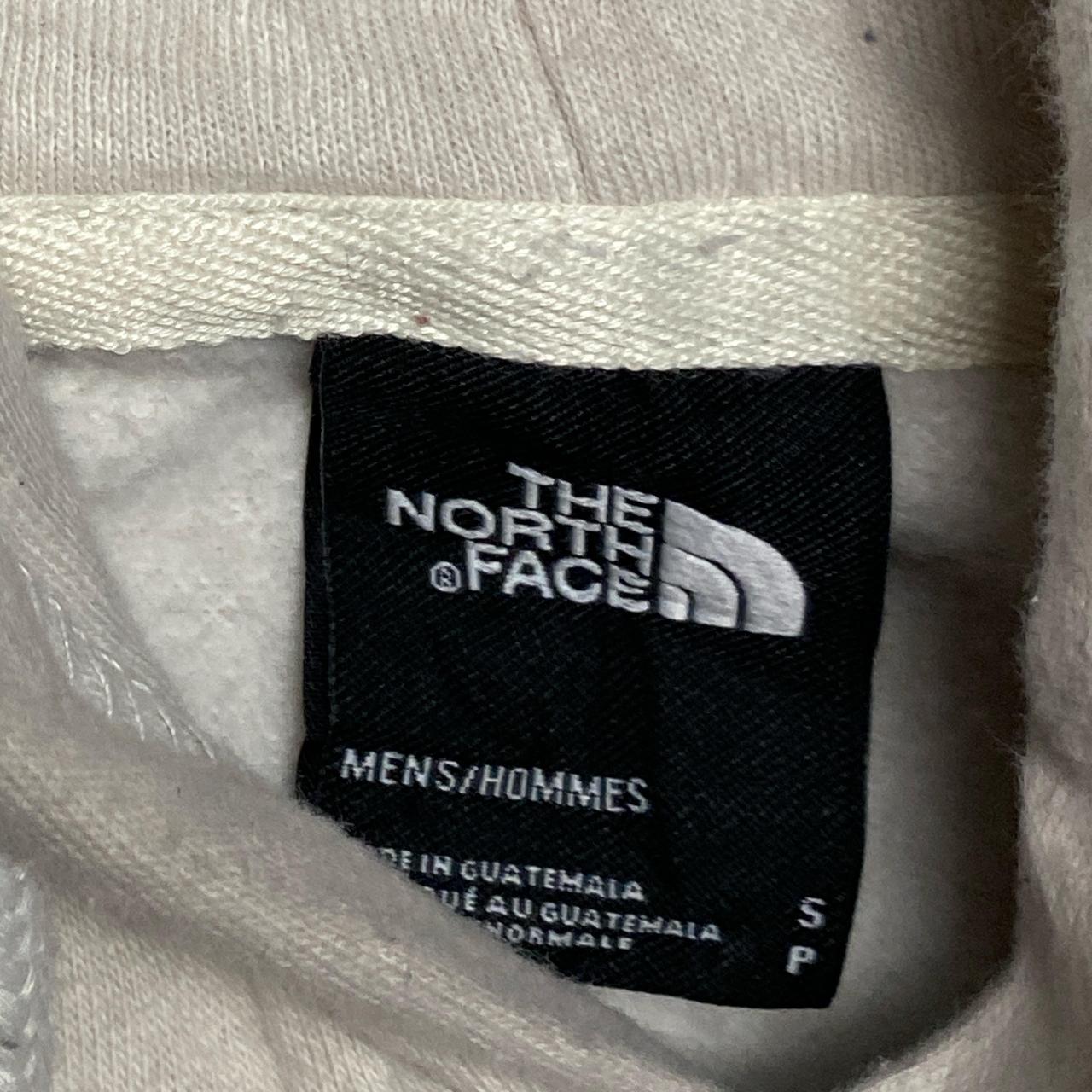 The North Face Cream and Black Hoodie (S)