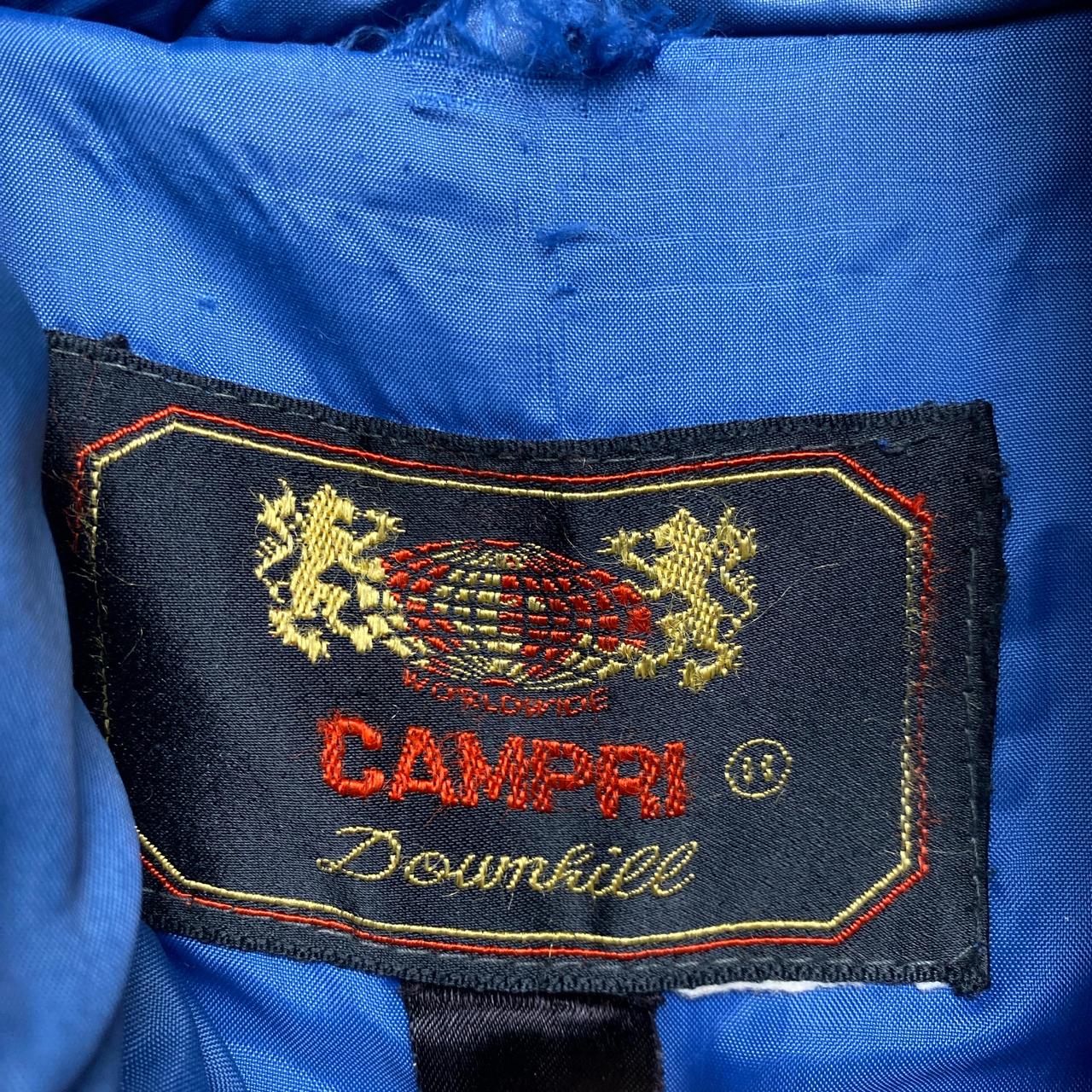 Campri Vintage 80’s Ski Jacket and Gilet Red White and Blue (L)