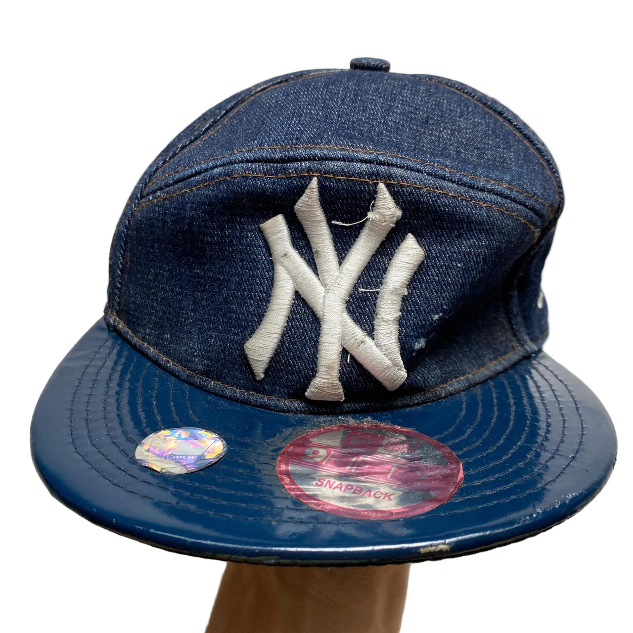 New York Yankees Denim Snapback Cap