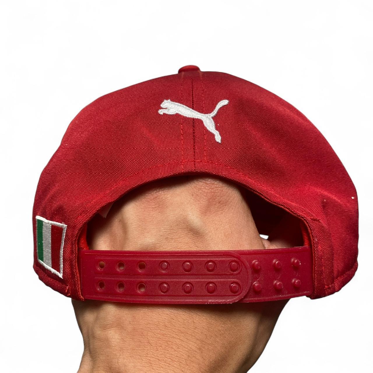 Ferrari Red and Yellow Badge Logo Cap