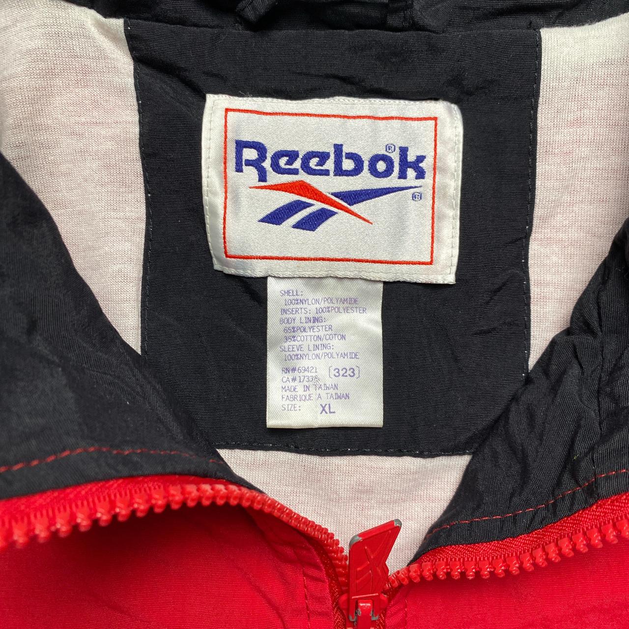 Reebok Wisconsin Badgers Reebok Vintage Shell Tracksuit Jacket (XL)