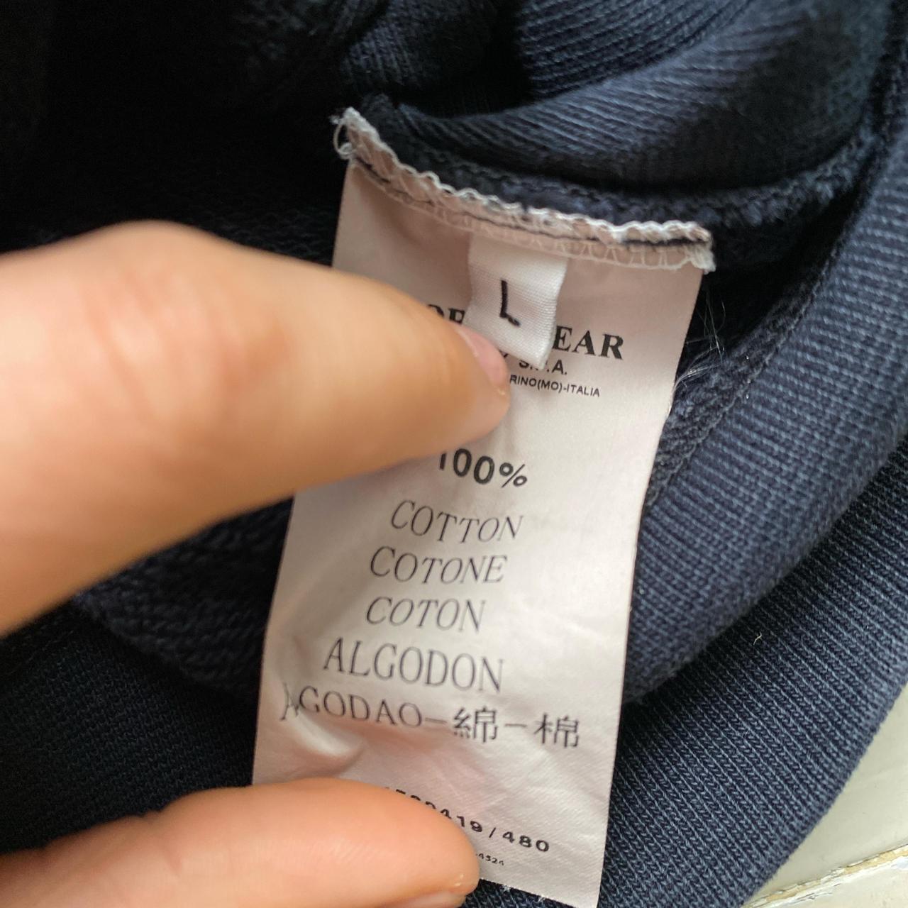 Stone Island Navy Zip Jumper