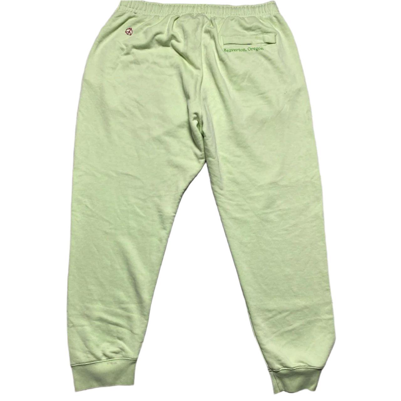 Nike Green and Orange Multi Swoosh Joggers (2XL