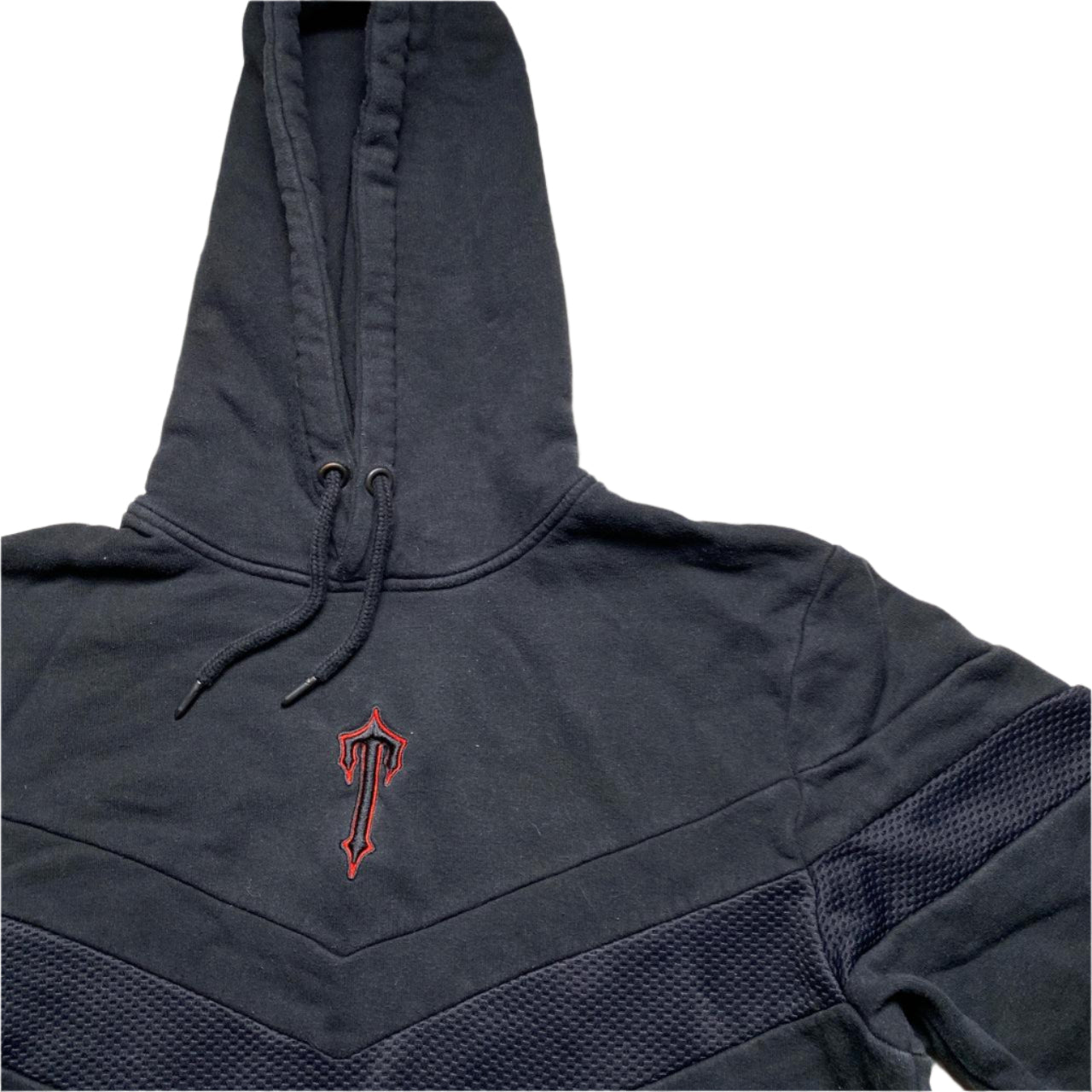 Trapstar Irongate Black and Red Tracksuit (M)