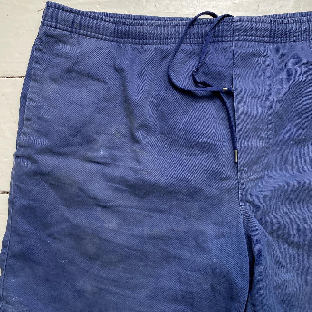 Nike Vintage 90’s Navy and White Swoosh Shorts