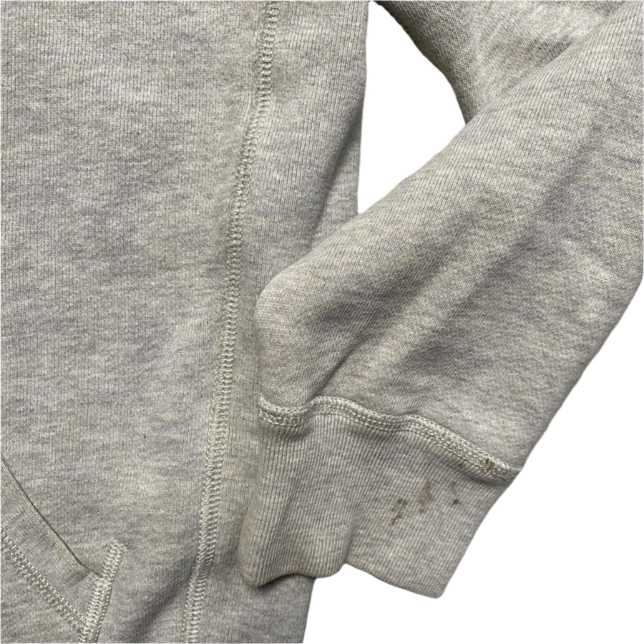 Ralph Lauren Polo Grey and Navy Pony Hoodie (M)