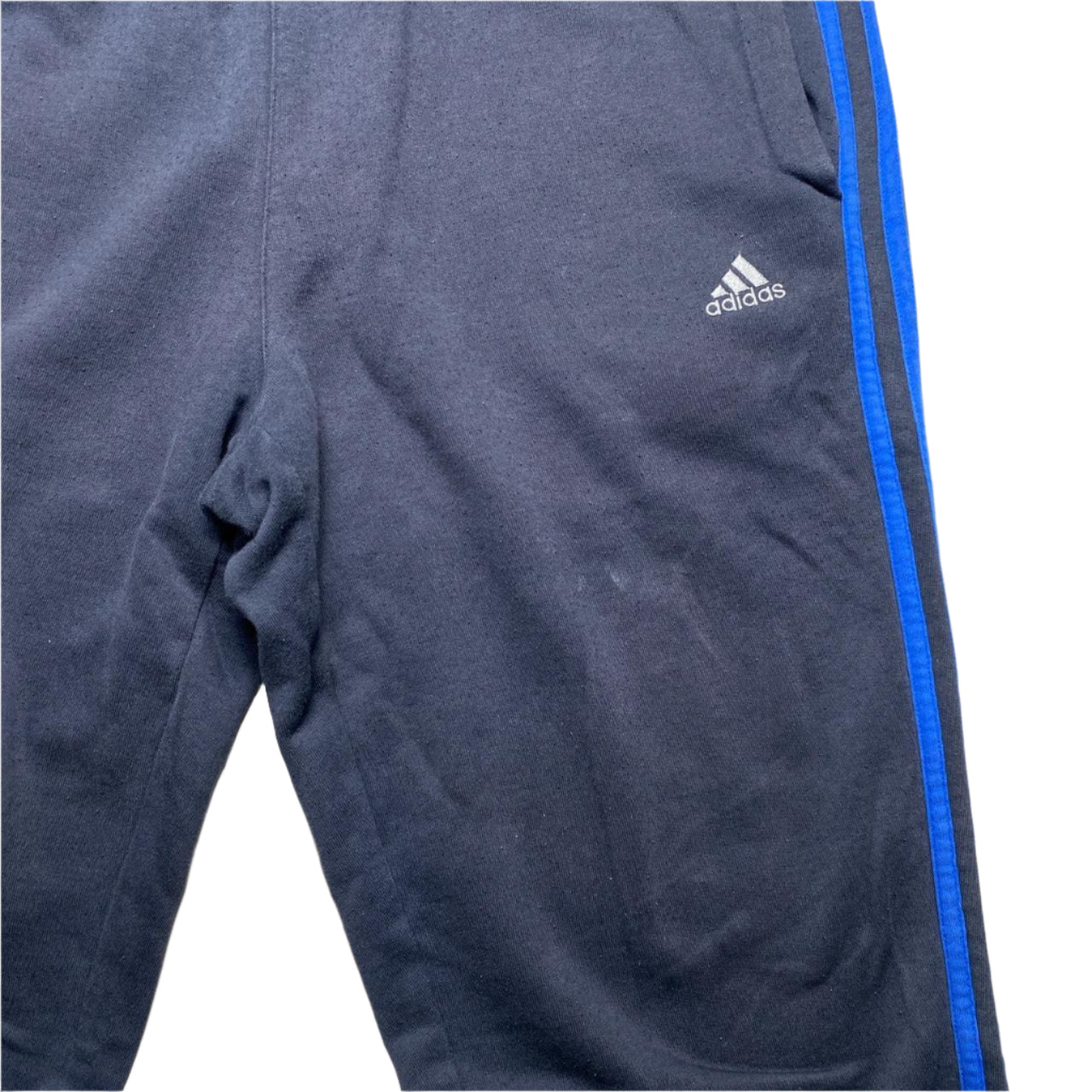 Adidas Performance Essentials Navy and Blue Baggy Joggers (M)