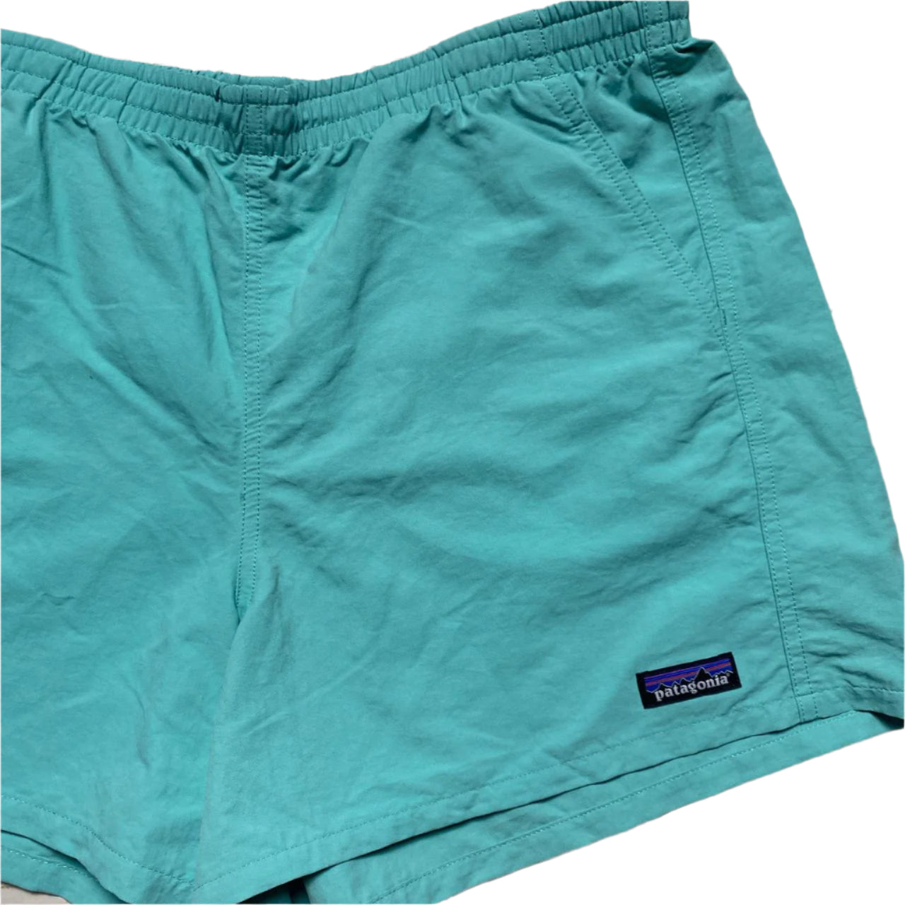 Patagonia Light Turquoise Swimming Trunk Shorts (L)